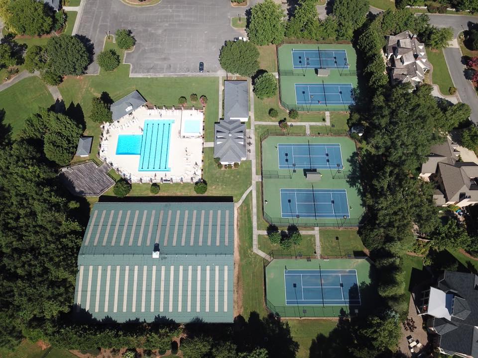 Tennis Courts in Rome, Ga. - Lawrence Preserve at Horseleg Creek